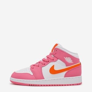 Nike Pink and Orange Sneakers